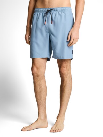 TOM TAILOR Badeshorts in Blau: Vorderseite