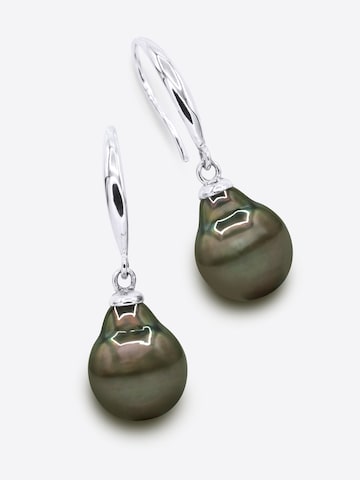 Ateliers Saint Germain Earrings 'Rapanu' in Grey: front