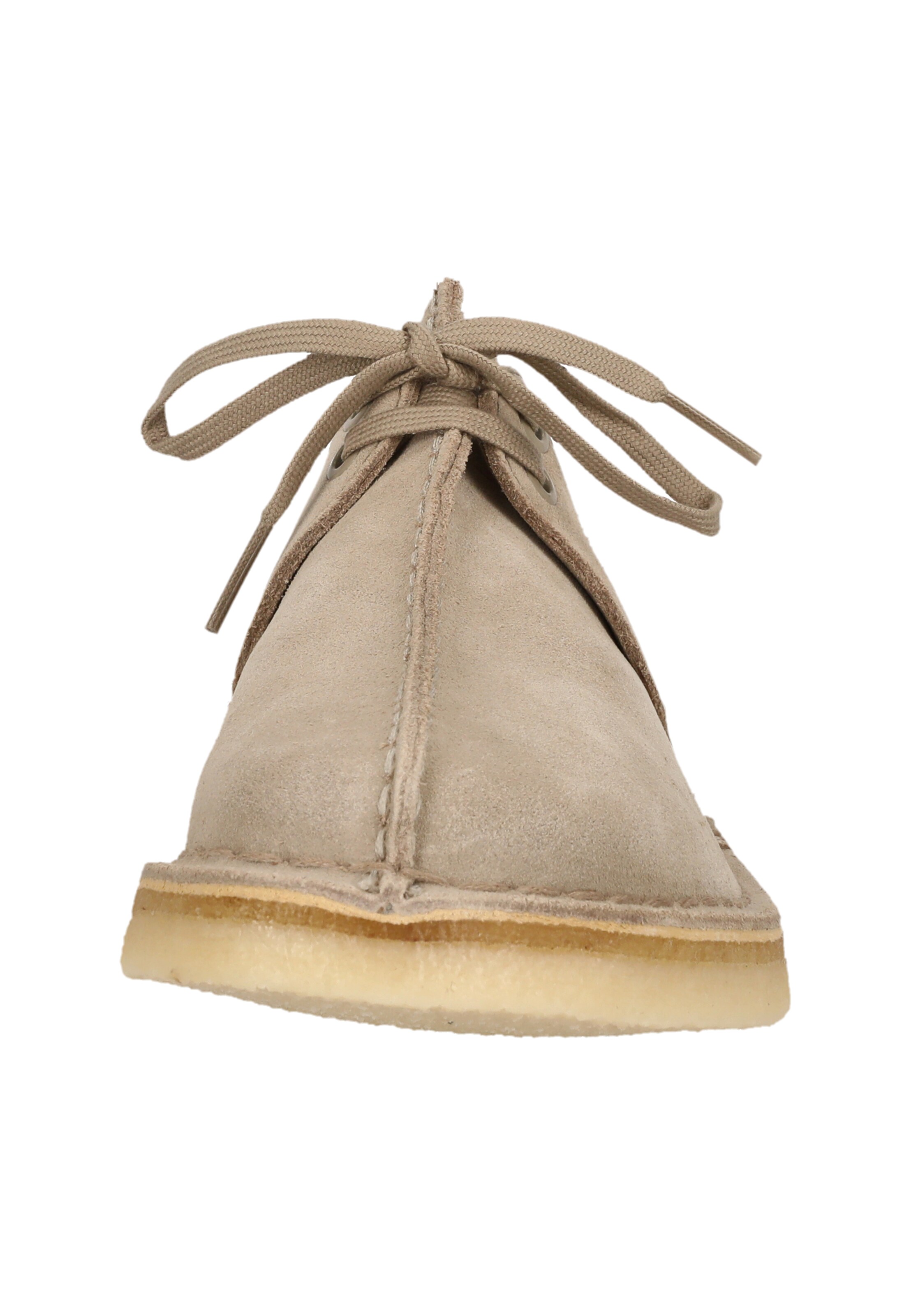 CLARKS Lace-up shoe 'Desert Trek' in Beige