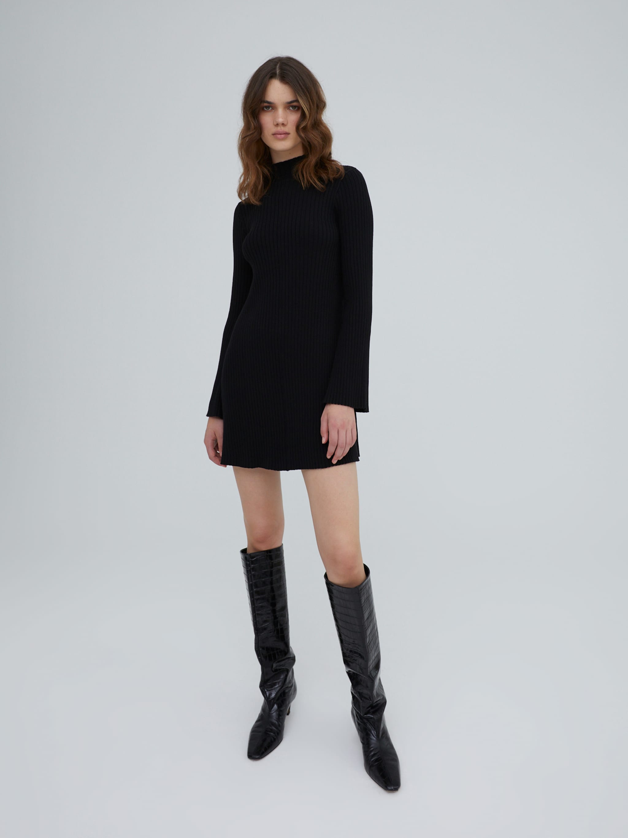 EDITED Produits Robe 'Madalyn' noir