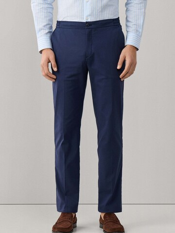 Loosefit Pantaloni chino di Hackett London in blu: frontale