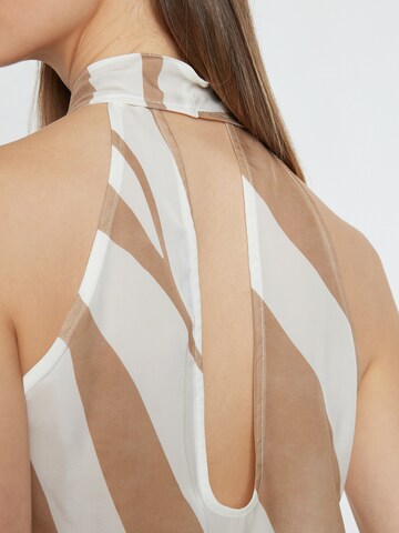 Ana Alcazar Top ' Rasty ' in Beige