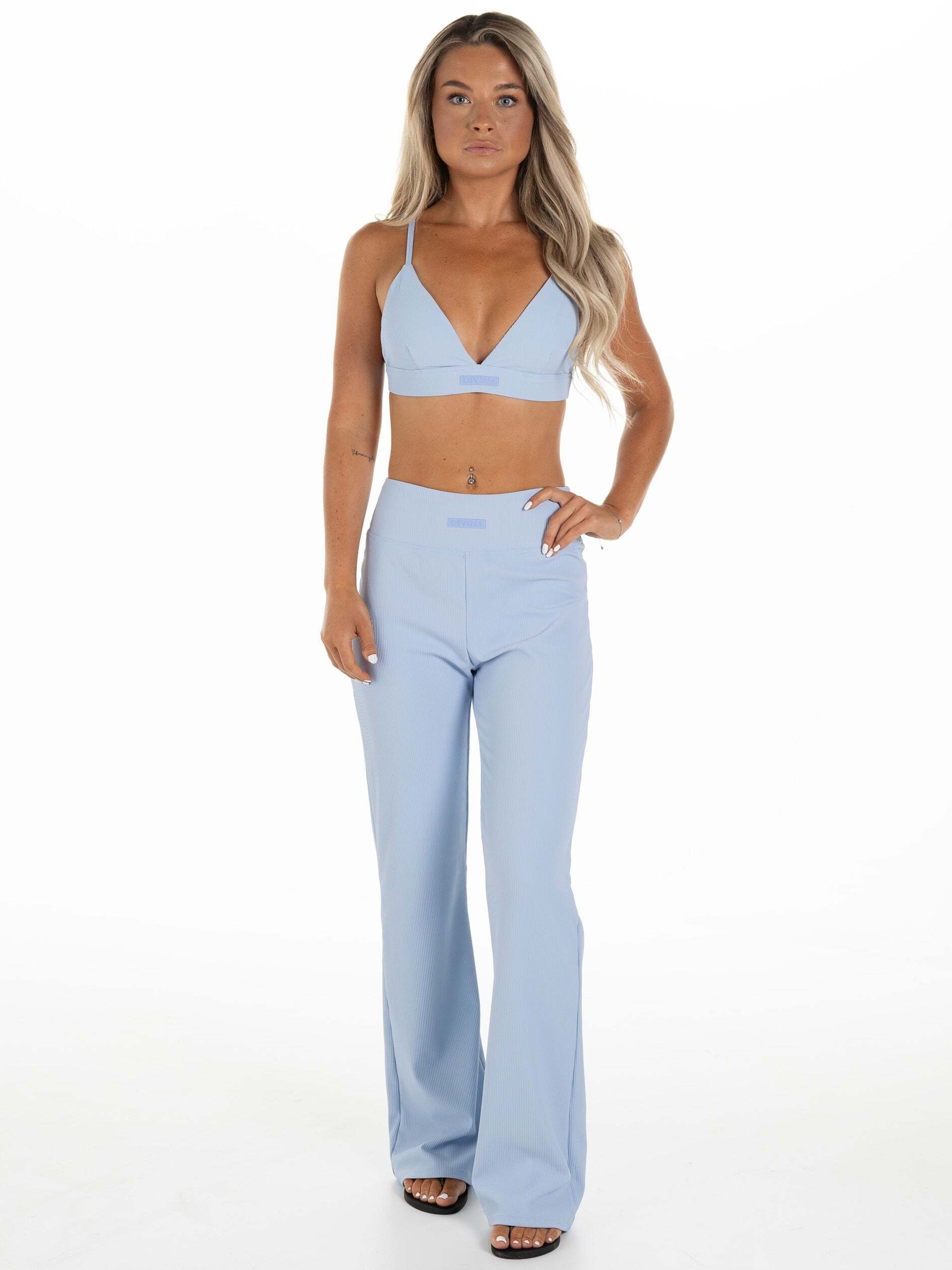 Bustino Reggiseno sportivo 'Palma' di Divina in blu