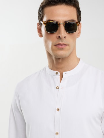 BIG STAR Regular fit Overhemd 'Janew' in Wit