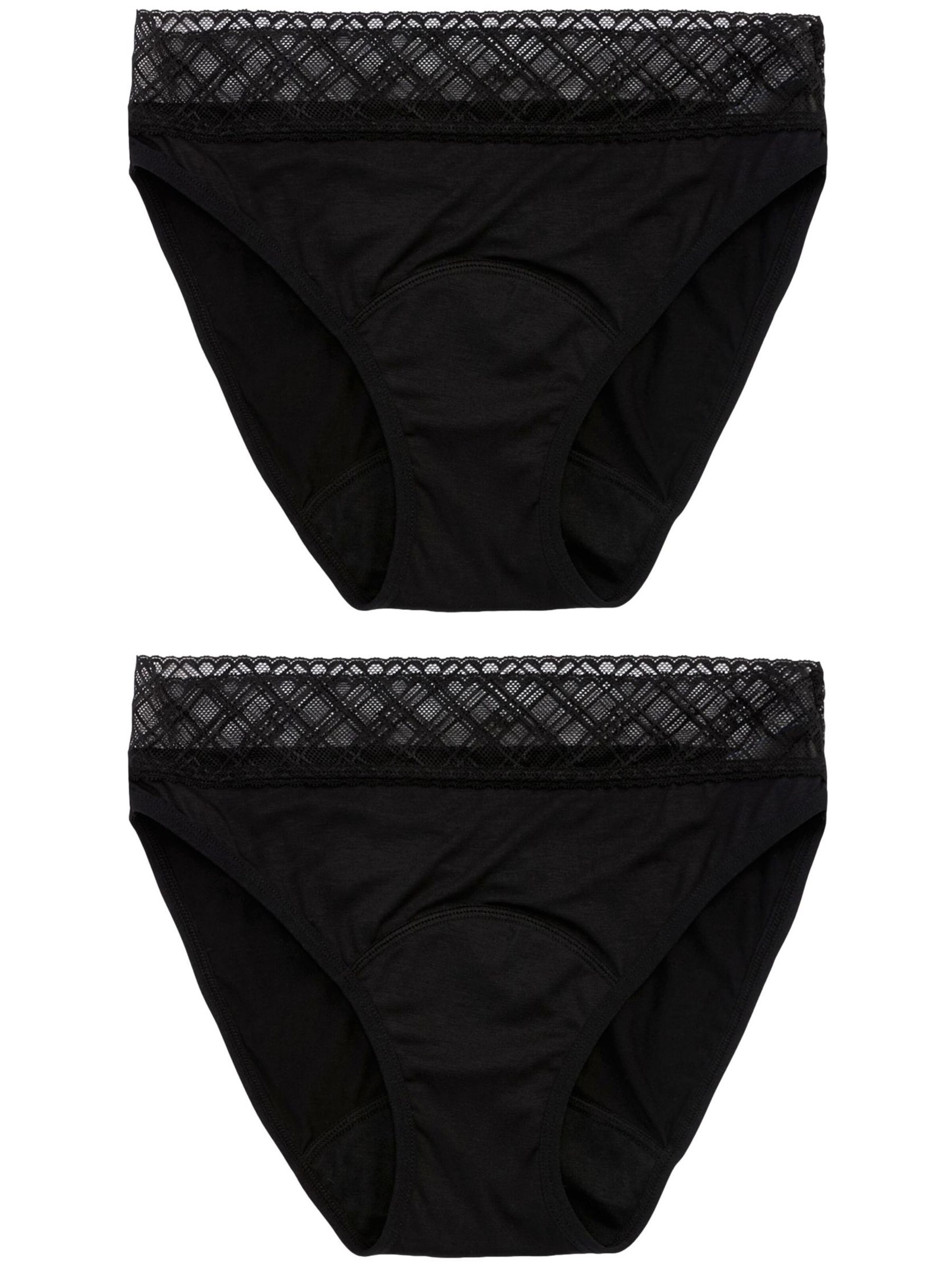 Slip Next en noir : devant