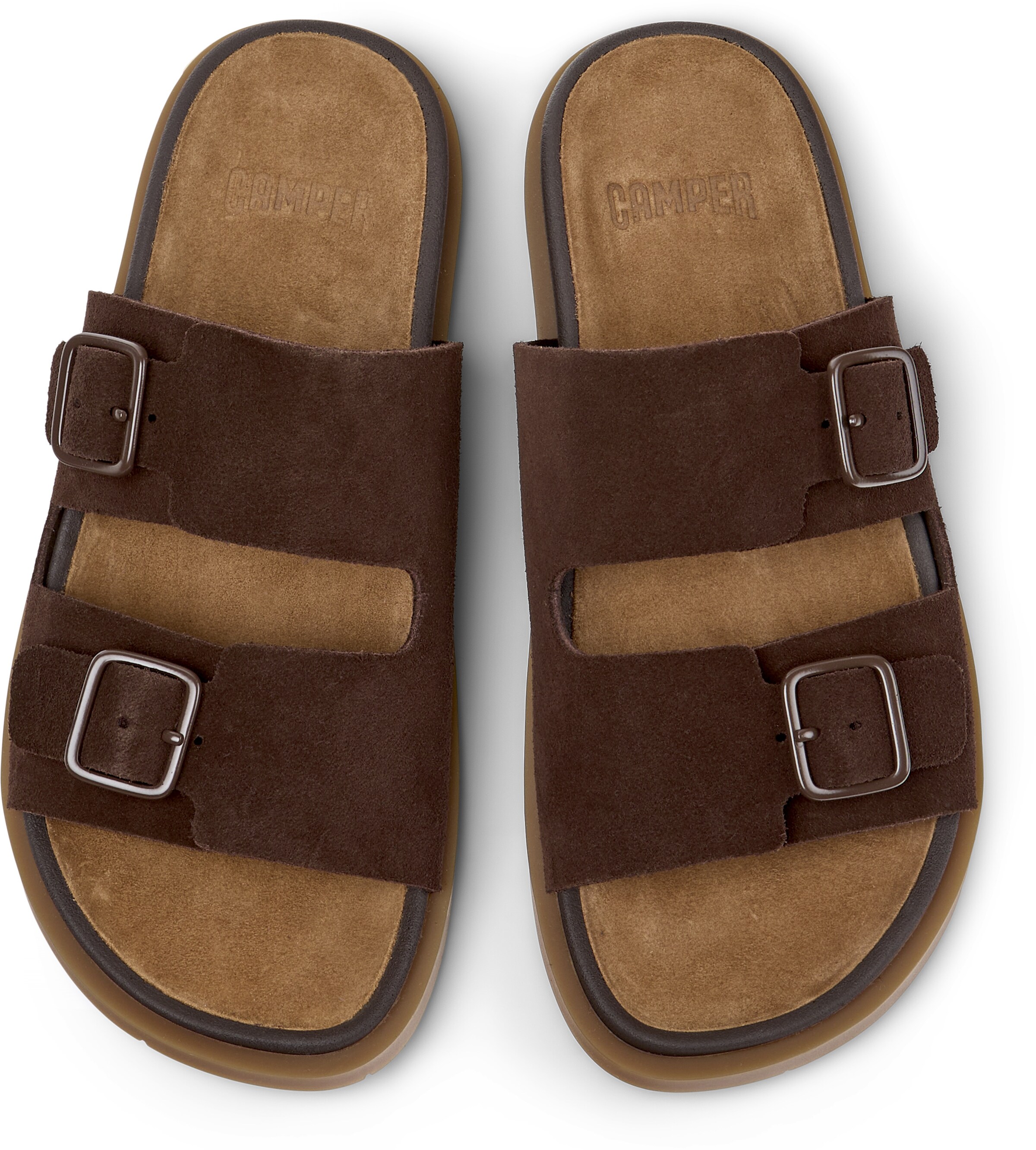 Sandalo con cinturino 'Lluc' di CAMPER in marrone