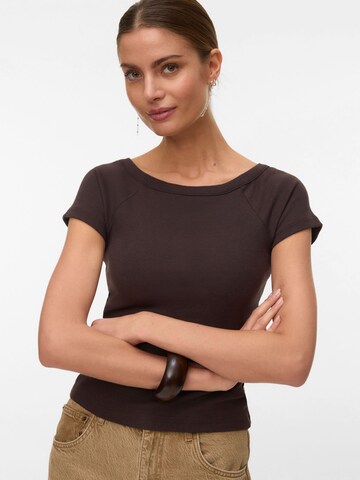 VERO MODA Top in Brown: front
