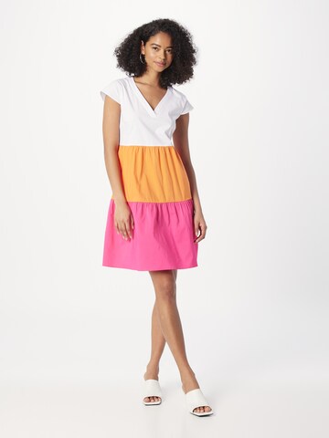 MORE & MORE Summer Dress in Pink: front