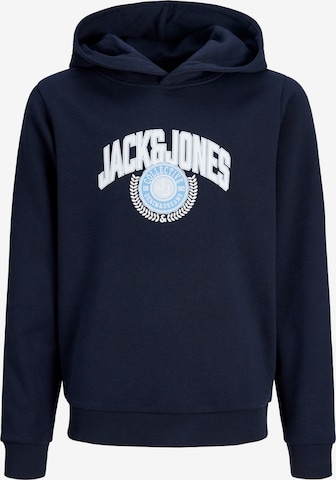 Jack & Jones Junior Sweatshirt 'JJCollegey' in Blau: Vorderseite