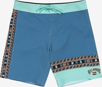 Boardshorts 'Burleigh Pro 18' BILLABONG en bleu : devant