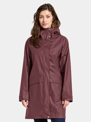 Veste outdoor 'Elly' Didriksons en marron : devant