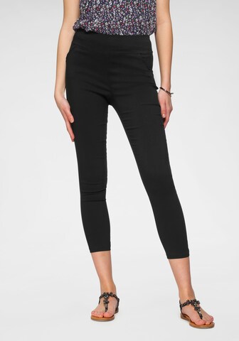 Hailys Skinny Leggings 'Sina' in Black: front