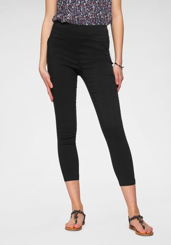 Hailys Skinny Pants in Black: front