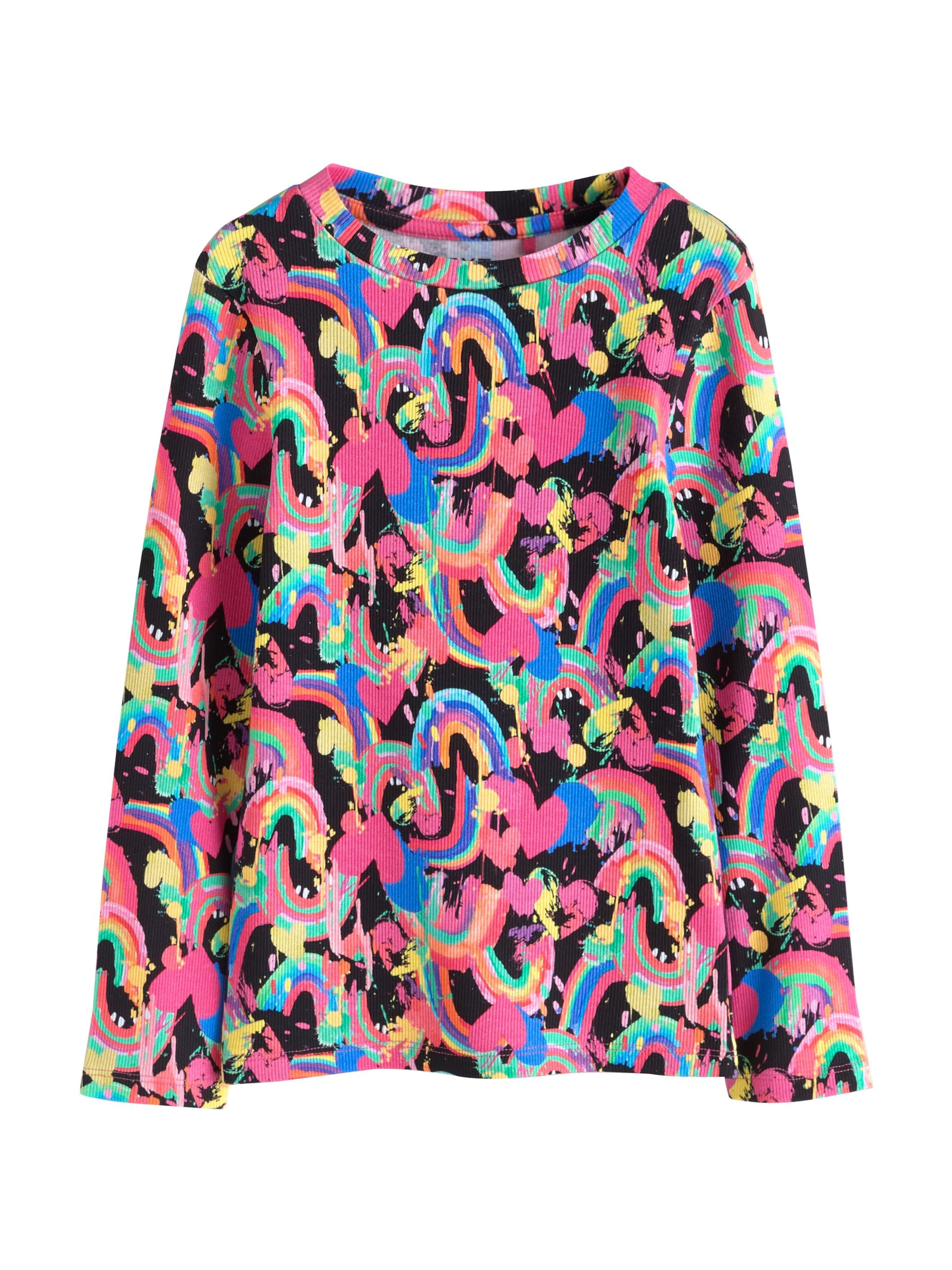 Next - Camiseta en negro: frente