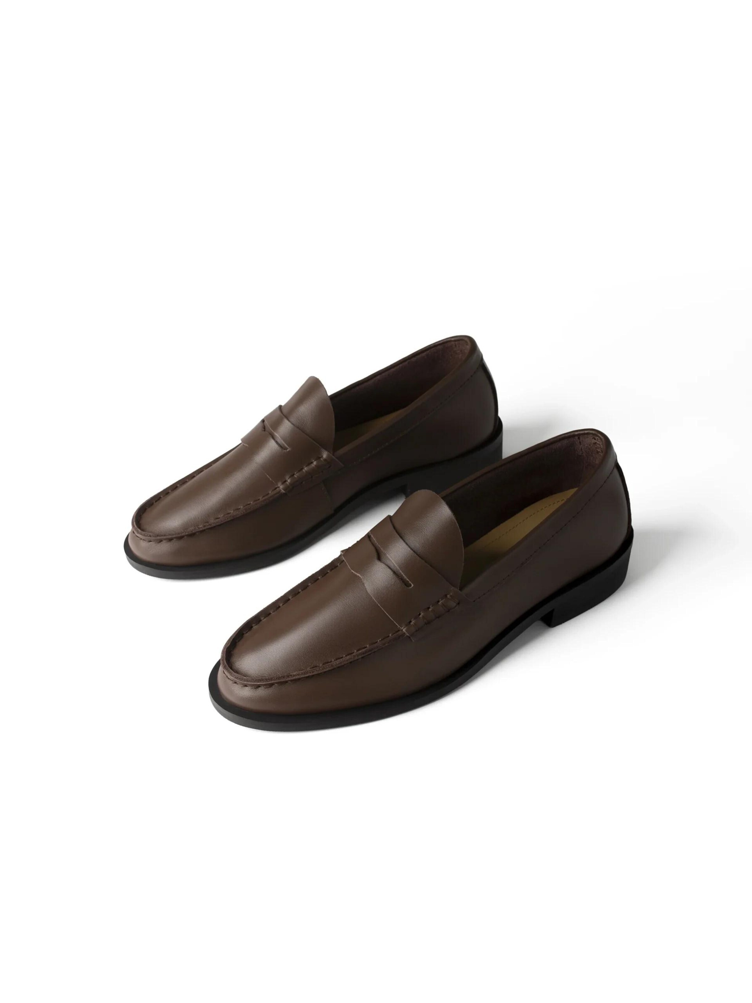 L37 HANDMADE SHOES Natikači 'TO MAKE IT EASIER' | rjava barva