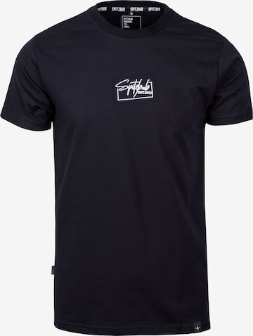 SPITZBUB Shirt 'Adrian' in Black: front