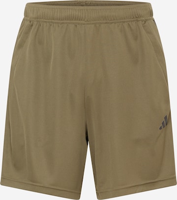 Pantaloni sportivi 'Essentials' di ADIDAS PERFORMANCE in verde: frontale