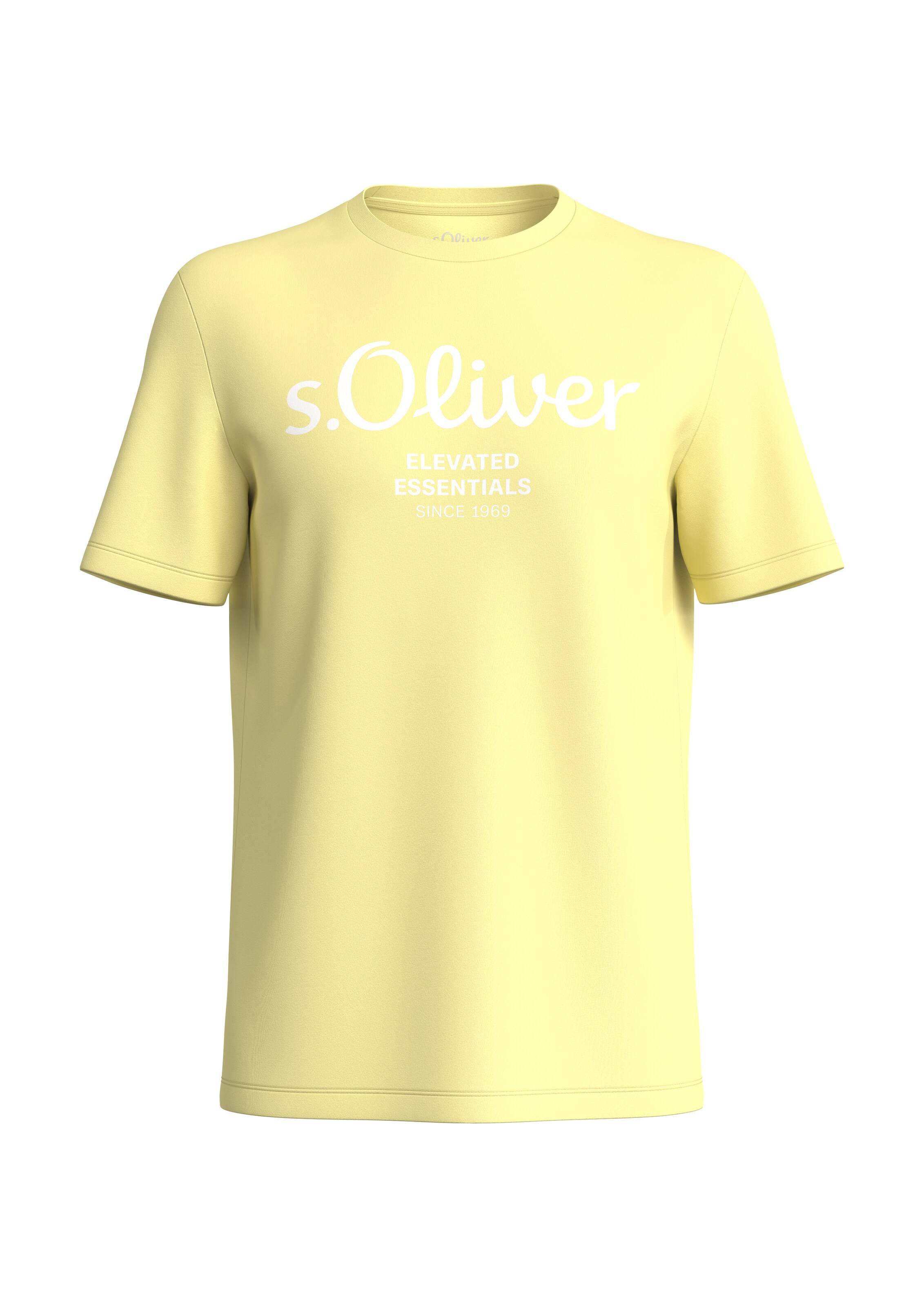 T-Shirt s.Oliver en jaune : devant