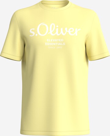 s.Oliver T-Shirt in Gelb: predná strana