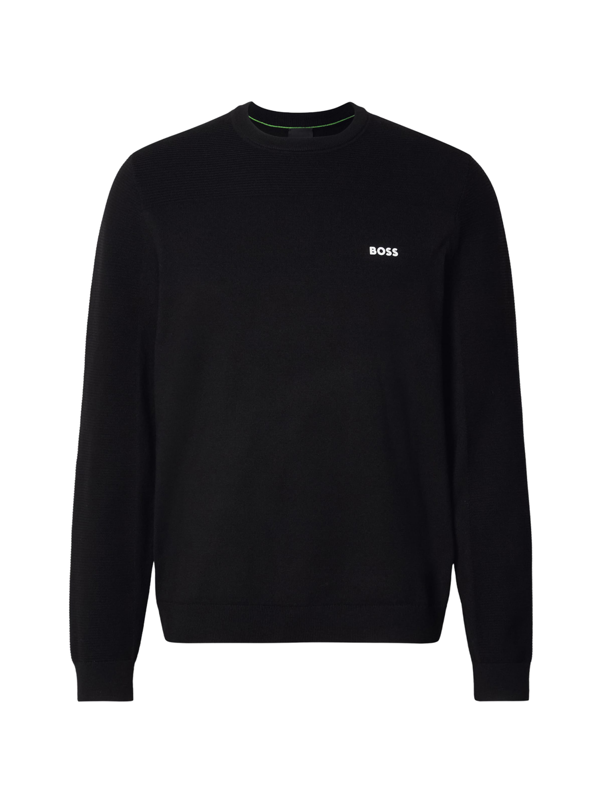 BOSS Pullover 'Momentum-X' in Schwarz: Vorderseite