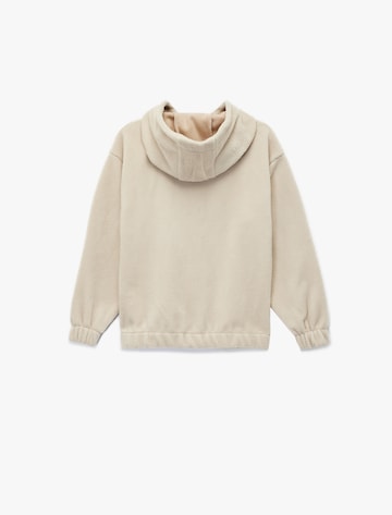 Koton Fleece jas in Beige