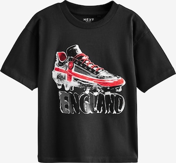 T-Shirt Next en noir : devant