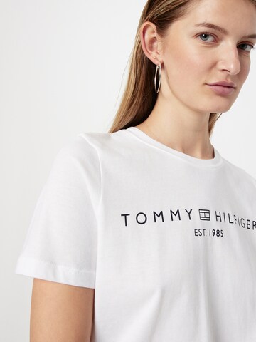 TOMMY HILFIGER Koszulka w kolorze biały