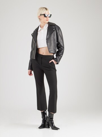 regular Pantaloni con piega frontale 'Timasa1' di BOSS in nero