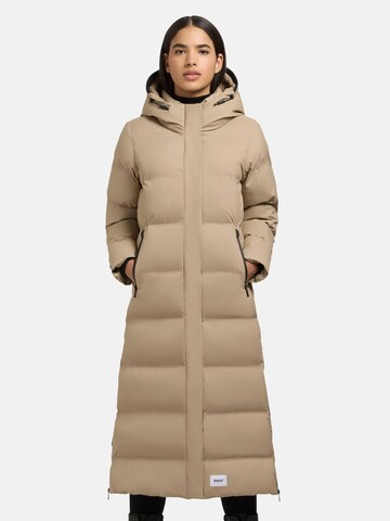 Cappotto invernale di khujo in beige: frontale