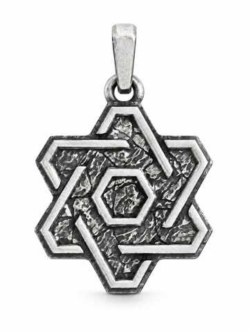 REYTEL Pendant 'STAR OF DAVID' i sølv: forside