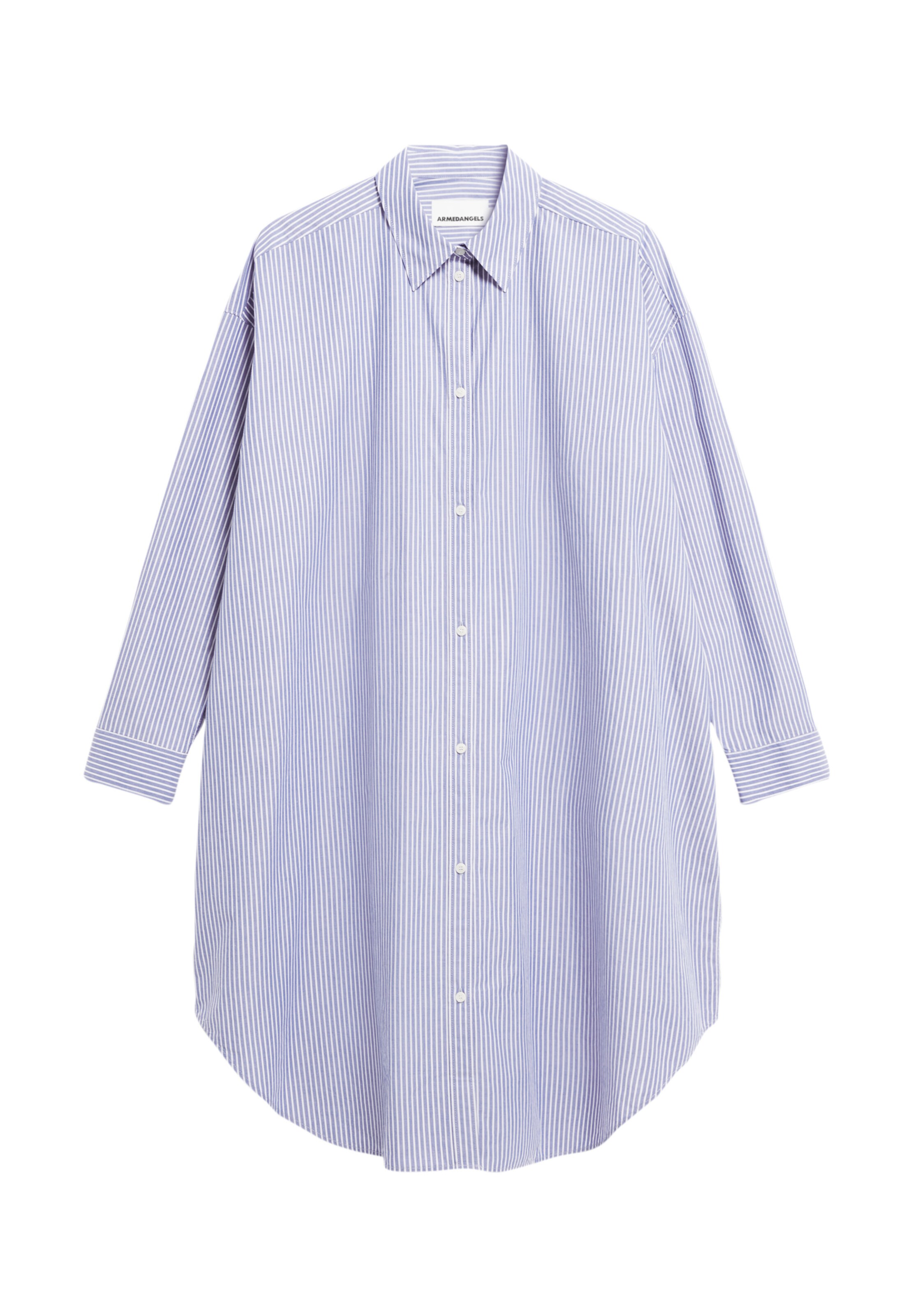 ARMEDANGELS Dress ' PFILEAA STRIPE ' in Blue: front