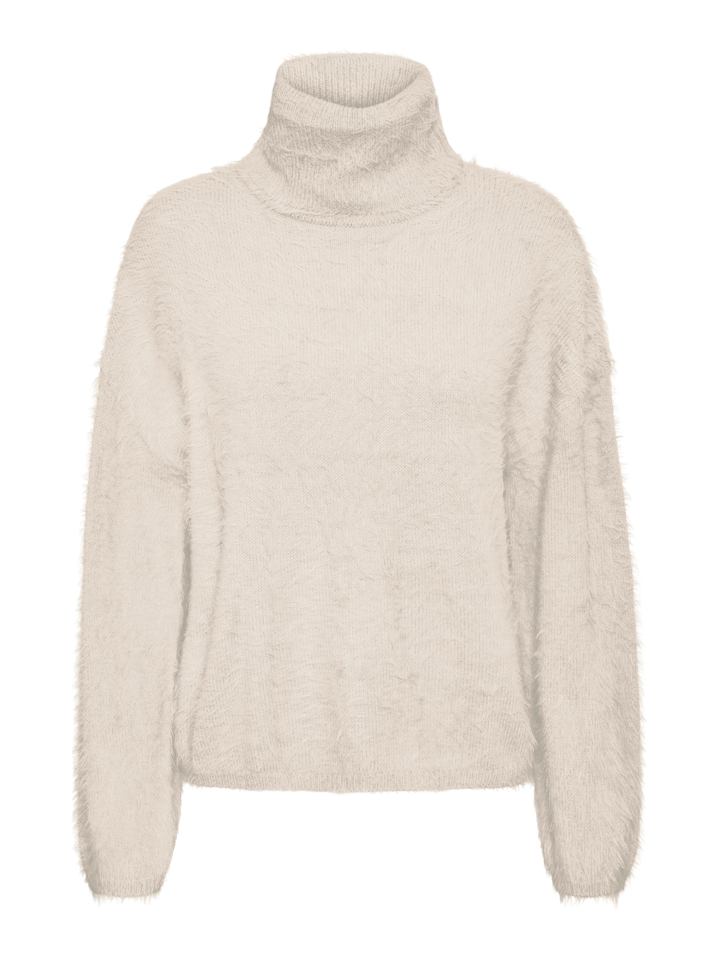 Frauen Pullover & Strick VERO MODA Pullover 'Poilu' in Creme - WJ55367