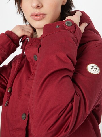 Ragwear Between-Seasons Parka 'AURORIE' in Red