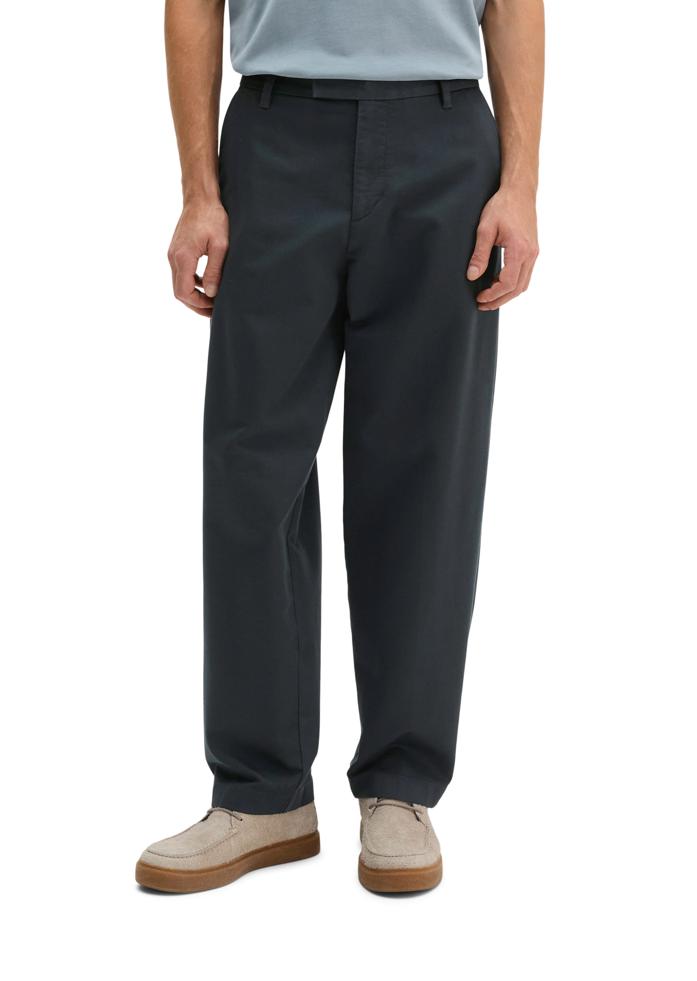 Marc O'Polo Regular Chinohose in Blau