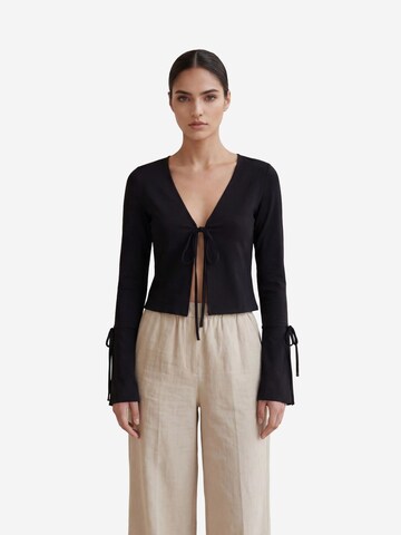 My fashion Blouse in Black: front