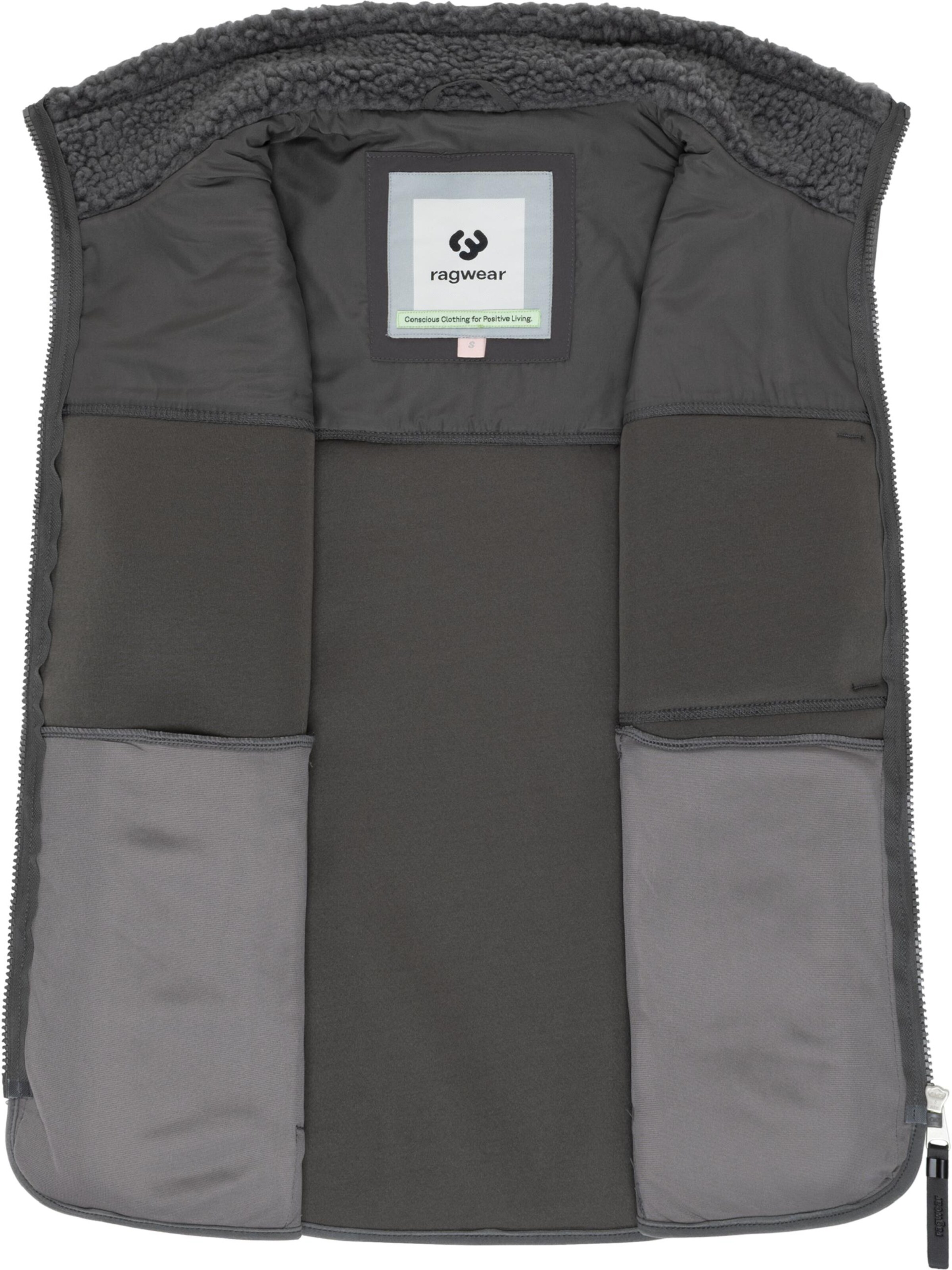 Ragwear Bodywarmer 'Junkin' in Grijs