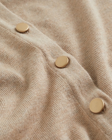 WE Fashion Strickjacke in Beige