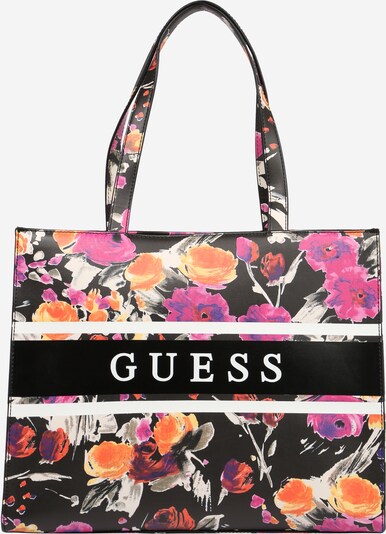 GUESS Bolso de mano 'MONIQUE' en mezcla de colores / negro, Vista del producto