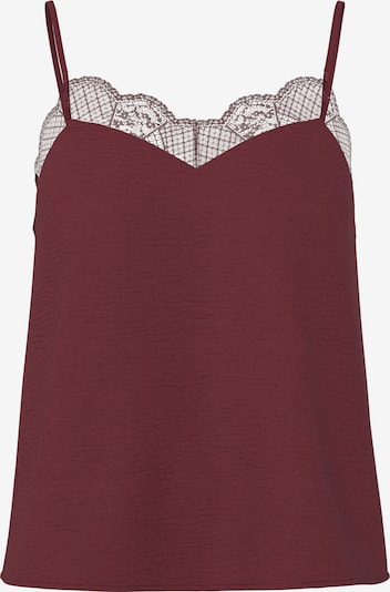 Palaidinė be rankovių 'PCTIFFANY' iš PIECES, spalva – vyno raudona spalva, Prekių apžvalga