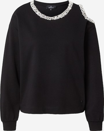 juoda monari Megztinis be užsegimo: priekis