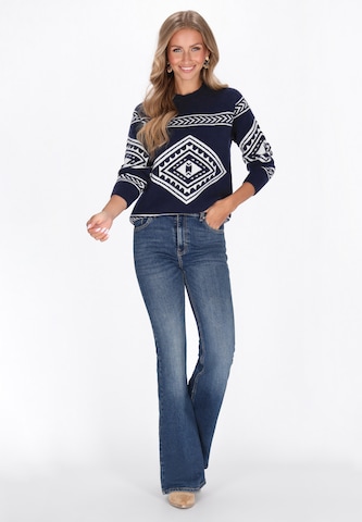 IZIA Trui in Blauw