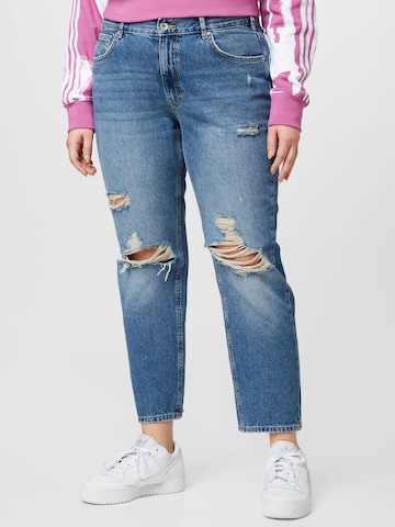 ONLY Carmakoma Regular Jeans 'ROBYN' in Blue: front