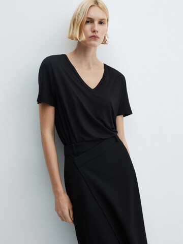 MANGO Shirt 'VISPI' in Black: front