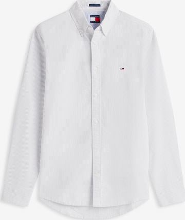 Tommy Jeans Slim Fit Paita värissä sininen: etupuoli