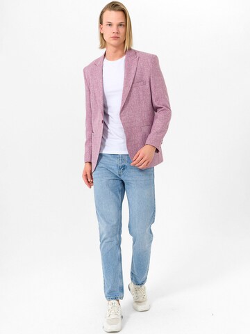 Regular fit Sacou de la Daniel Hills pe roz