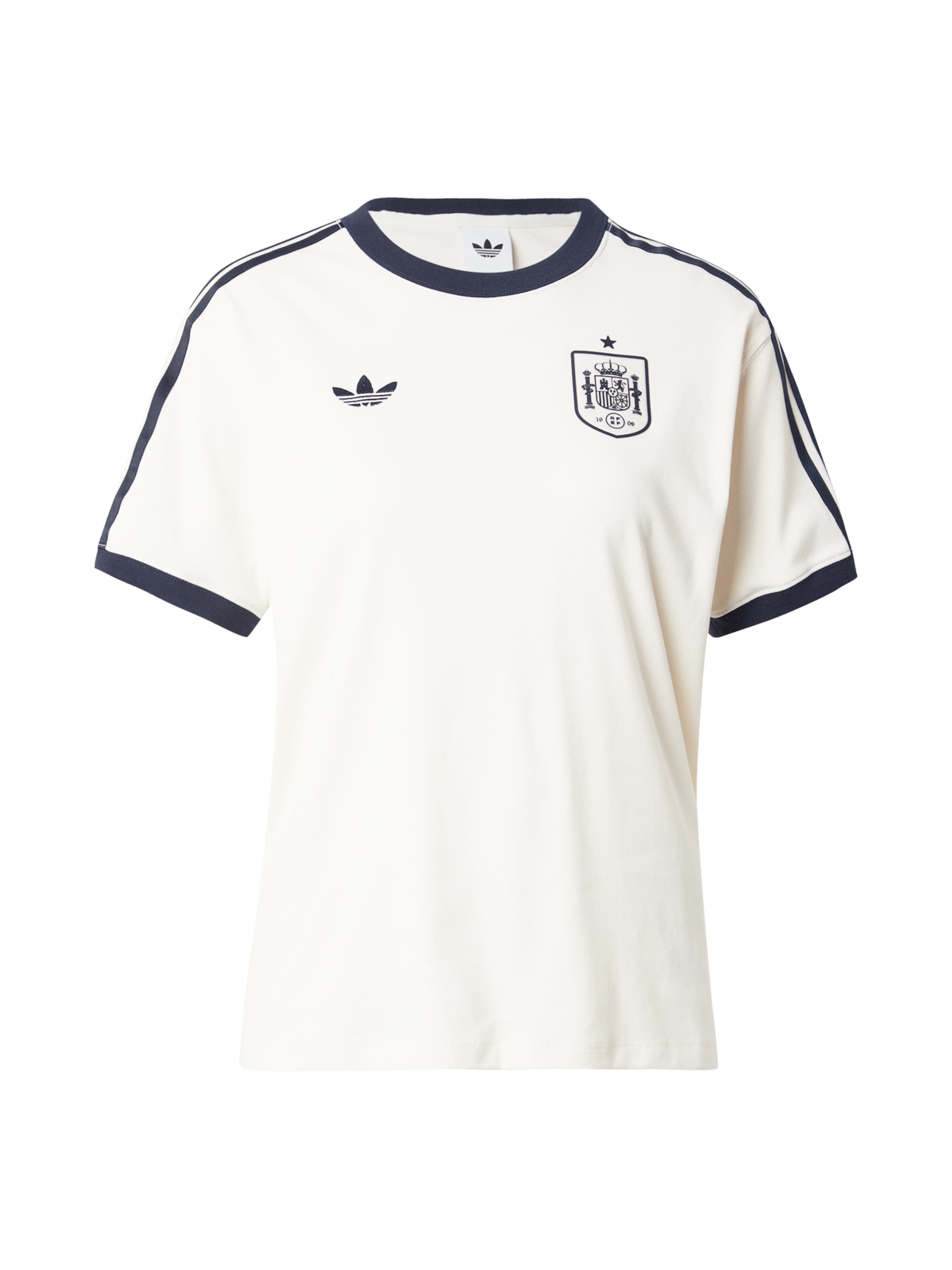 ADIDAS PERFORMANCE Λειτουργικό μπλουζάκι 'Spanien' σε λευκό: μπροστά