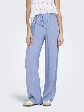 ONLY Baggy Broek 'Solvi' in Blauw: voorkant