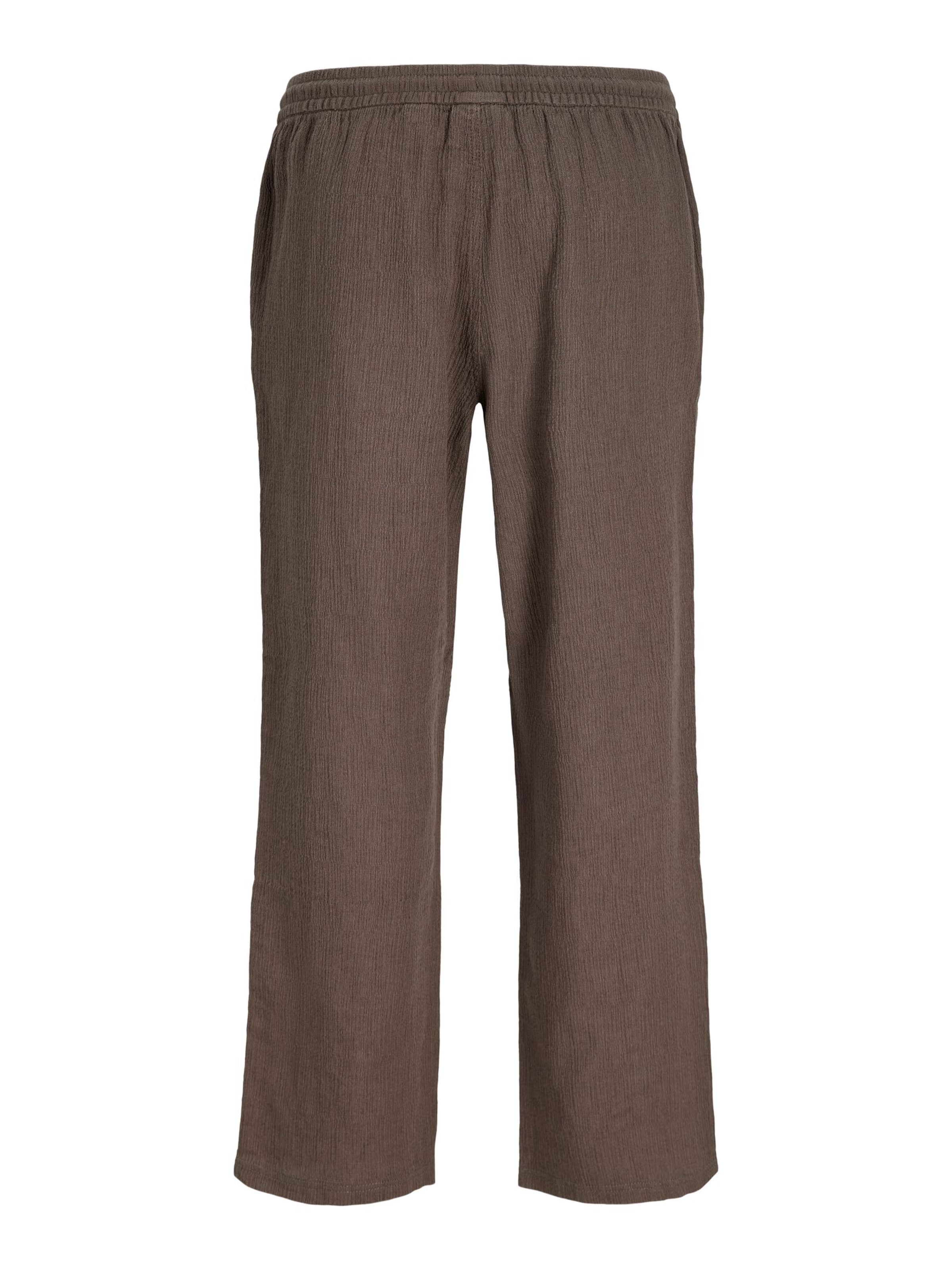 JACK & JONES - Pierna ancha Pantalón en marrón