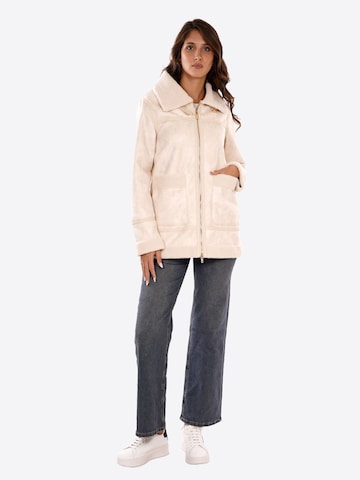 Manteau d’hiver 'O061KJ00157' Yes Zee en blanc