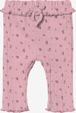 NAME IT Regular Leggings 'DANINA' in Roze: voorkant